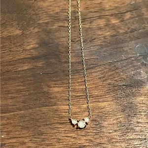 Catbird Snow Queen Necklace Rose Gold